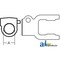 A & I Products Tractor Yoke, Splined 1 3/8" - 6 Spline w/ QDP 5" x3" x3" A-W056699-A - alternate 5